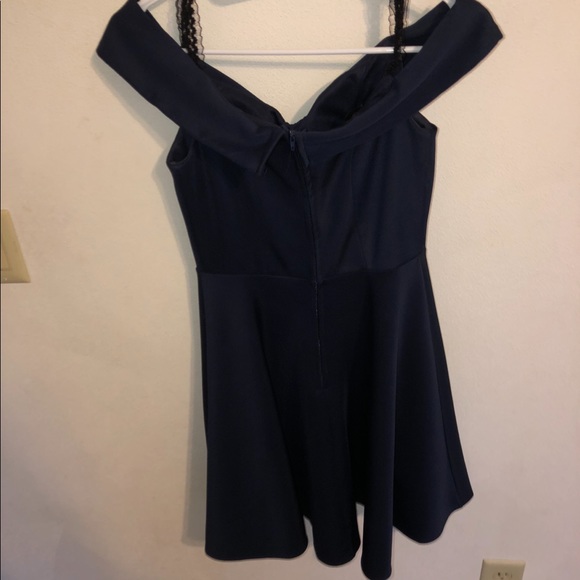 Navy/Dark Blue Dress - Picture 6 of 7